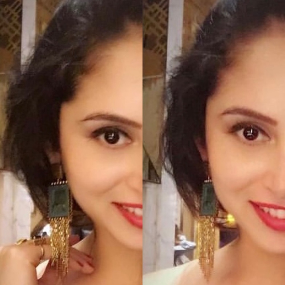 🤩 SPECTACULAR Gold & Copper Finish Statement Earrings from London 🇬🇧 - Picture 3 of 7